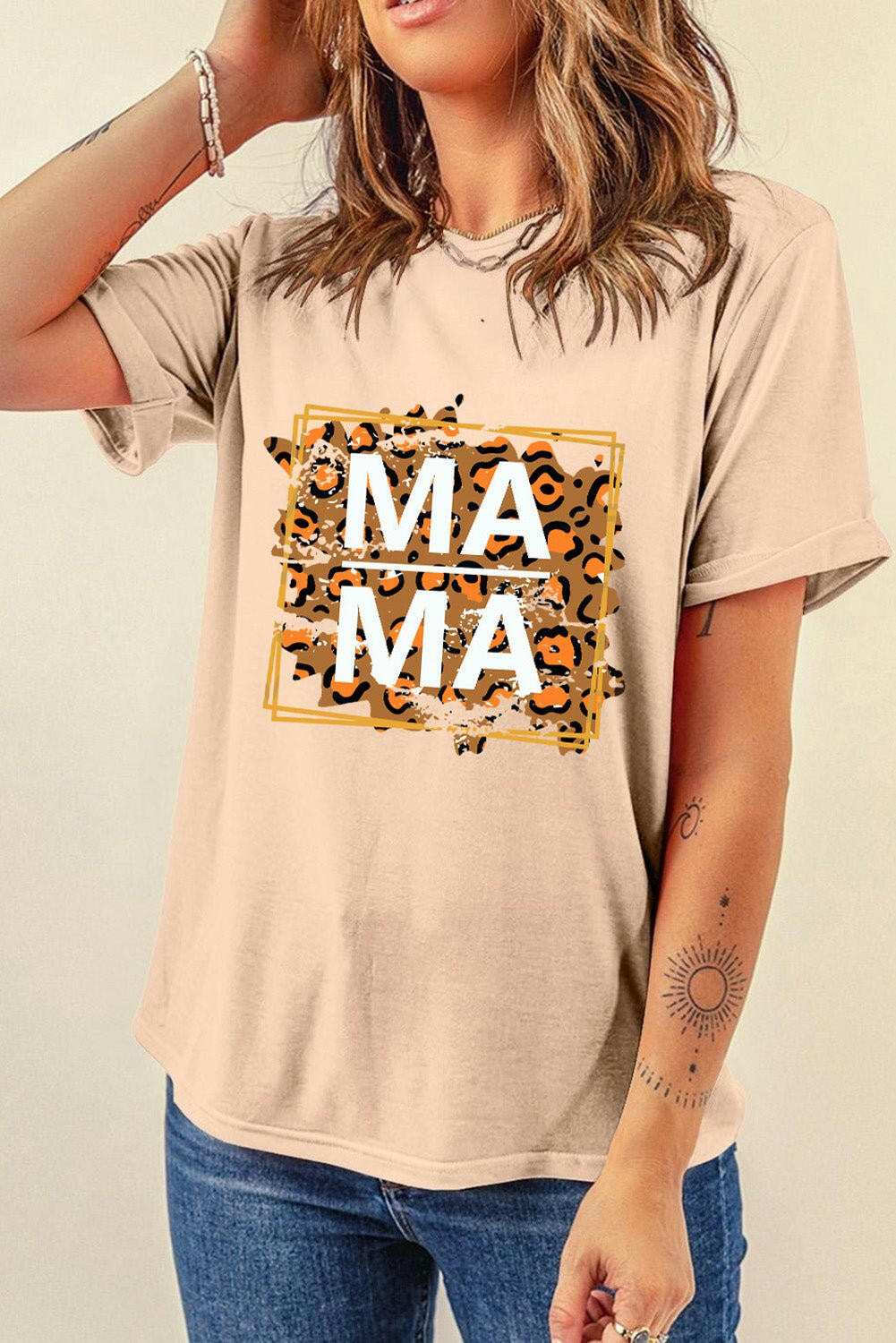 MAMA round neck tee - short sleeve - Love Salve